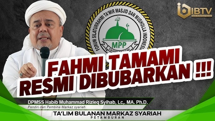 Rizieq Shihab Membubarkan Fahmi Tamami [YouTube]